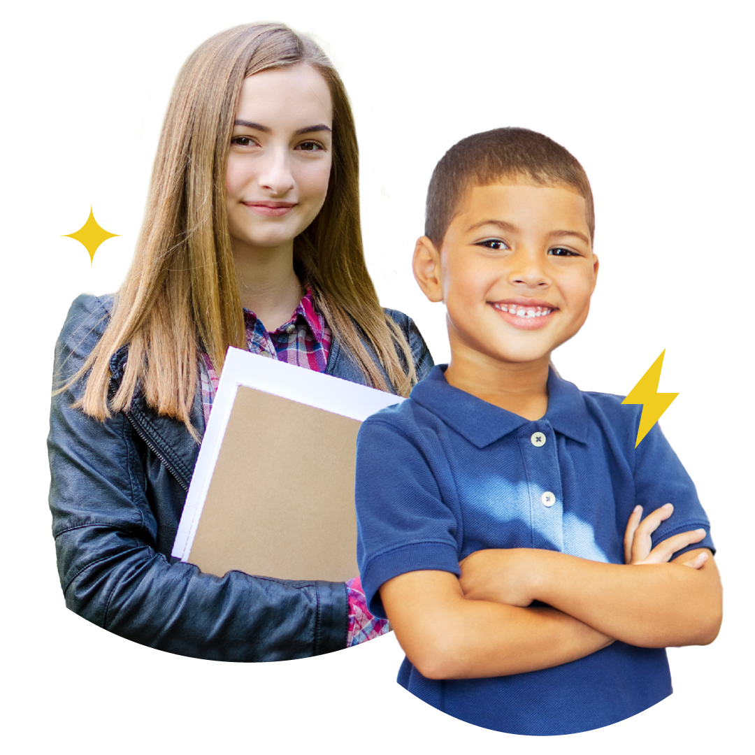 Charles County Public Schools logo with the slogan “Think. Inspire. Grow.” and the tagline “Working together to achieve excellence for every student.” on a white background.